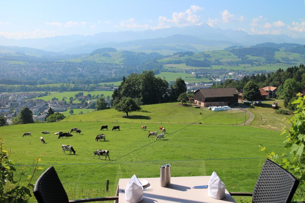 ホテルLandgasthof Santisblick Abtwil エクステリア 写真